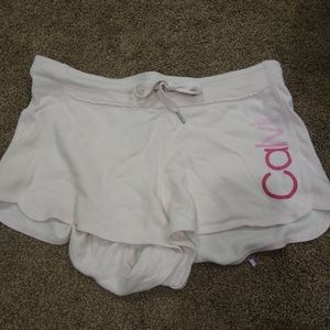 Calvin Klein Pink Sweat shorts